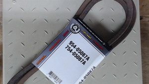 Genuine MTD  BELT-V  A SECX108.3L Part#  954-05087A