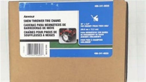 Genuine MTD  CHAINS TIRE 16X4.8-8 ZIG ZAG Part#  490-241-0028