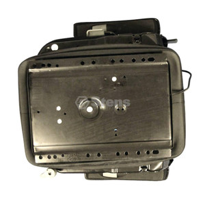 Seat For Pneumatic suspension, black cloth, adjustable