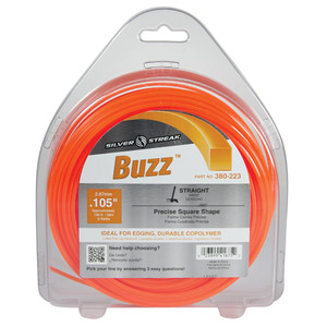 Silver Streak Buzz Trimmer Line  .105 1 lb. Donut    380-223