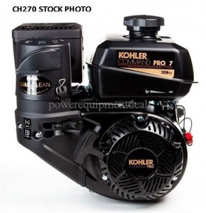 Kohler Command Pro CH270 7 Gross HP Horizontal Engine, 3/4" x 2.42" Crankshaft