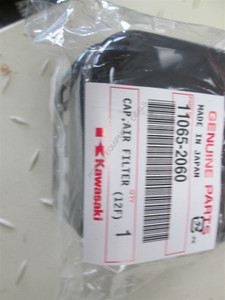 "Genuine  OEM  Kawasaki  CAP,AIR FILTER    Part#  11065-2060"