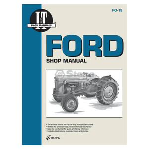 Atlantic Quality Parts Shop Manual Replaces Ford/New Holland ITFO19    1115-2227