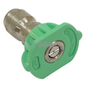 Pressure Washer Nozzle replaces 25 Degree, Size 3.0, Green Part # 758-430