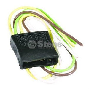 Trailer Connector  3 Male, 1 Female, Flat 4 Pole Part # 425-090
