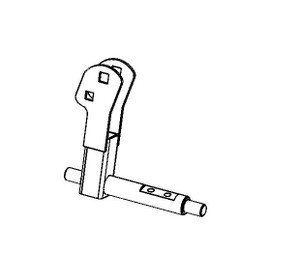 Ariens IKON-X and IKON-XL Left Hand Steering Arm Weldment 04959151