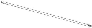 Genuine OEM Ariens Log Splitter Hose, Hyd - 58 07001717