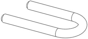 Genuine OEM Ariens Sno-Thro Guide, Pull Cord 04522300