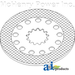 NEW BRAKE DISC for CASE 1981266C1 1981266C1
