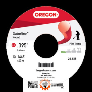 Genuine Oregon  Round Gatorline, .095in., 5 Lb Part# 23-595
