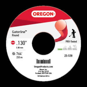 Genuine Oregon  Round Gatorline, .130in., 5 Lb Part# 23-530