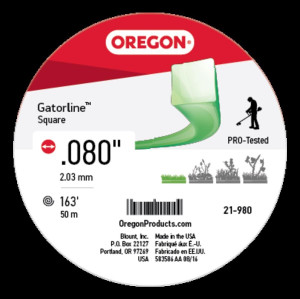 Genuine Oregon  Square Gatorline .080 1/2 Lb Donut Part# 21-980