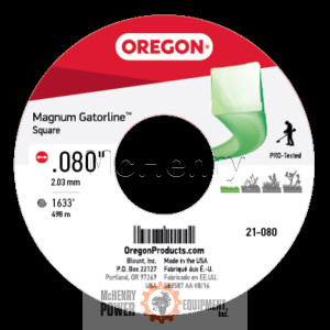 Genuine Oregon  Gatorline, Square, .080in. 5lb Part# 21-080