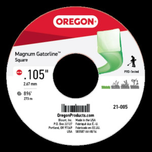 Genuine Oregon  Square Gatorline, .105in., 5 Lb Part# 21-005