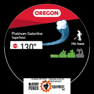 Genuine Oregon  Platinum Gatorline, .130in., 1 Lb Part# 20-107