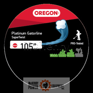 Genuine Oregon  Platinum Gatorline, .105in., 1/2 Lb Part# 20-106