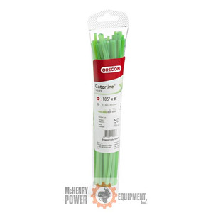 Genuine Oregon  Gatorline, Square Pre Cut, .105in. 50PCS Part# 19-042