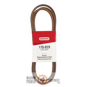 Genuine Oregon Drive Belt, Mower Deck Drive rpls John Deere GX20072 175-919