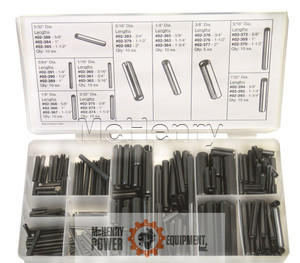 Genuine Oregon Spring Pins/Roll Pins Component Pack, 285 qty Part# 08-375