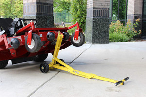 Jungle Jim's Mower Jack, 2"" tooth. 800lb capacity, 19"" lift
