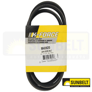 Replacement A&I  JOHN DEERE BELT for Deck, 42" Secondary Part# M43820
