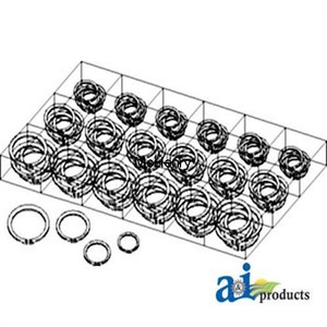 A&I Products Snap Ring Kit rpls 300 Piece Kit B1SB7