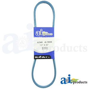 Replacement A&I  A-SECTION ARAMID BLUE for Belt Part# 72062PIX