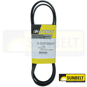 Replacement A&I  HUSQVARNA BELT for Pump Drive Part# 539106341
