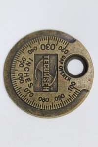 Genuine Tecumseh   SPARK PLUG GAP  Part# 670256