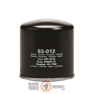 Genuine Oregon Oil Filter, Transmission rpls BRIGGS 2-7164 83-012