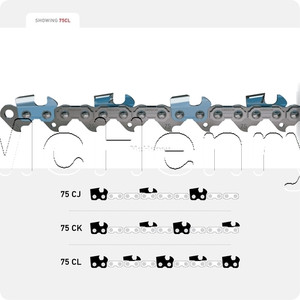 Genuine Oregon Power Cut Chain Saw Chain 3/8 Pitch 75CK114G