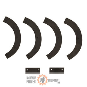 Genuine Oregon Snow Thrower 6-Piece Paddle Set rpls BRIGGS 61215 73-043