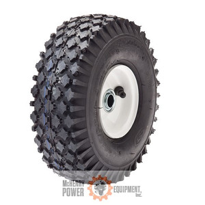 Genuine Oregon Wheel Assembly, 410/350-4-Snapper rpls BRIGGS 5-0618 72-728