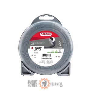 Genuine Oregon  Magnum Gatorline Round, .095in., 50' Part# 69-195