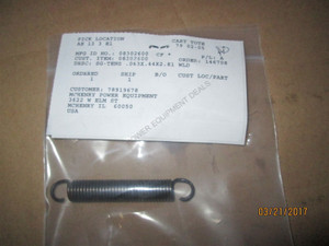 Genuine OEM Ariens Sno-Thro & Mower Idler Spring 08302600
