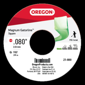 Genuine Oregon  Gatorline, Square, .080in., 3 lb. Part# 21-880