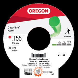 Genuine Oregon  Gatorline, Round, .155in. 3 lb Part# 21-155