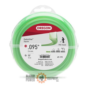 Genuine Oregon  Magnum Gatorline Square, .095'', 50' Part# 69-172