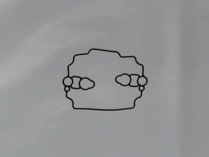 "Genuine OEM Kawasaki GASKET,FLOAT CHAMBER Part# 11060-7018"