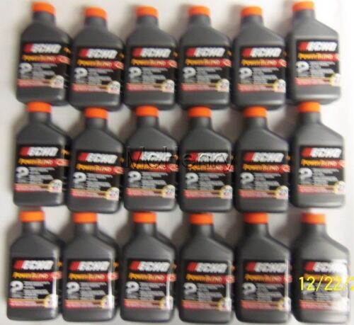 OEM Echo Shindaiwa 18 Pack 6.4 oz Bottles 2 Cycle Oil for 2.5 Gal Part# 6450025