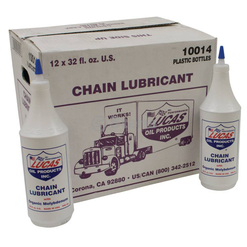 Chain Lubricant For Twelve 32 oz. bottles