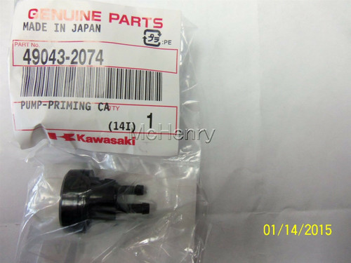 Genuine Kawasaki OEM PUMP-PRIMINGCARBURET Part# 49043-2074
