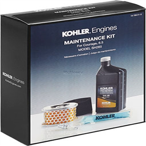 Genuine OEM Kohler KIT MAINTENANCE SH265 part# 18 789 01-S