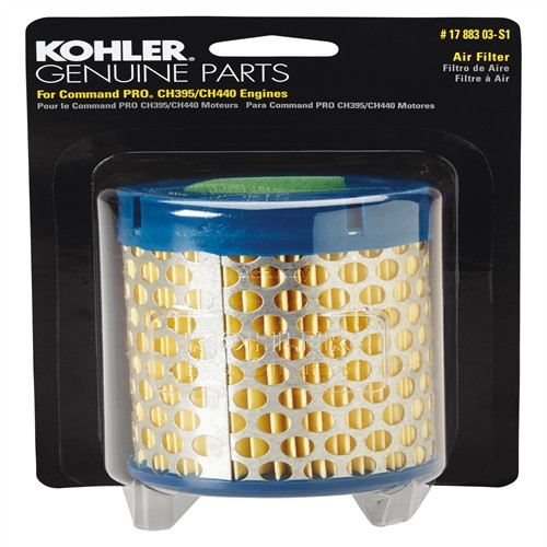 Genuine Kohler D/D AIR FILTER/PRE-CLEANER KIT Part # 17 883 03-S1