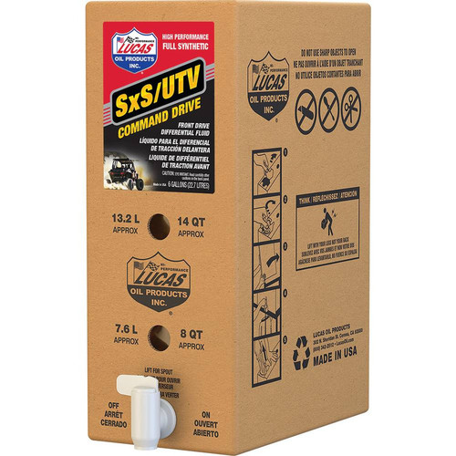 Synthetic SxS Command Drive Front Differential Fluid  6 Gallon BIB Part# 051-960