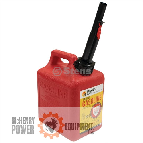 1 Gallon Plastic Gasoline Fuel Can   Part# 765-518
