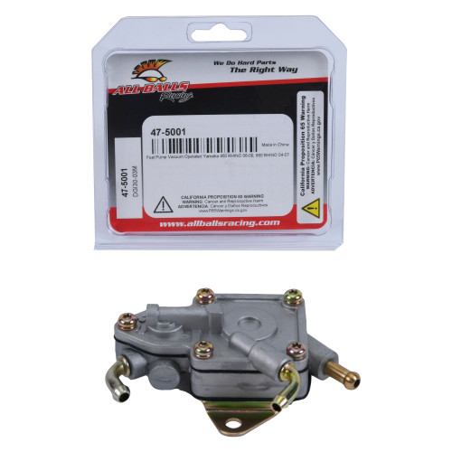    All Balls Racing Fuel Pump Vacuum Operated,  47-5001