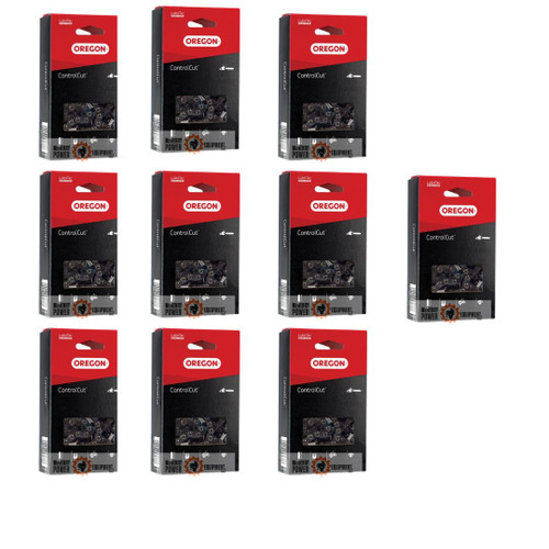 10 PACK Oregon CHAIN 375 .063 POWERCUT  Part # 75EXL115G