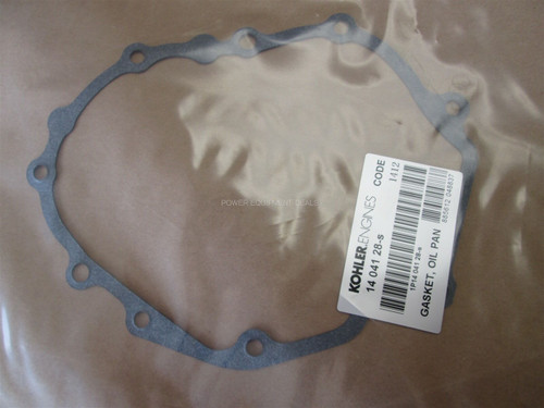 Genuine Kohler GASKET, OIL PAN Part # 14 041 28-S