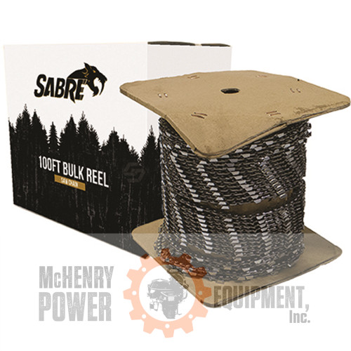 Sabre Chain Reel 100'  3/8", .050", Semi-Chisel Standard    090-3106